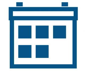 Icon of a calendar